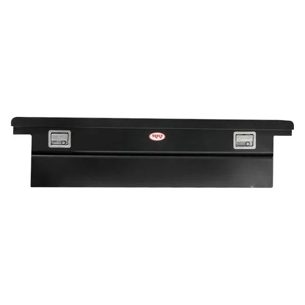 C63LPB – RKI Tool Box, Crossover Low Profile Single Lid Powder Coated Black Steel 20 Inch Length x 71-1/4 Inch Width ...